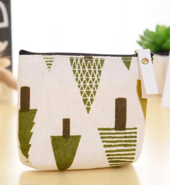 PORTEFEUILLE - SAC A MONNAIE EN TOILE - UNISEXE