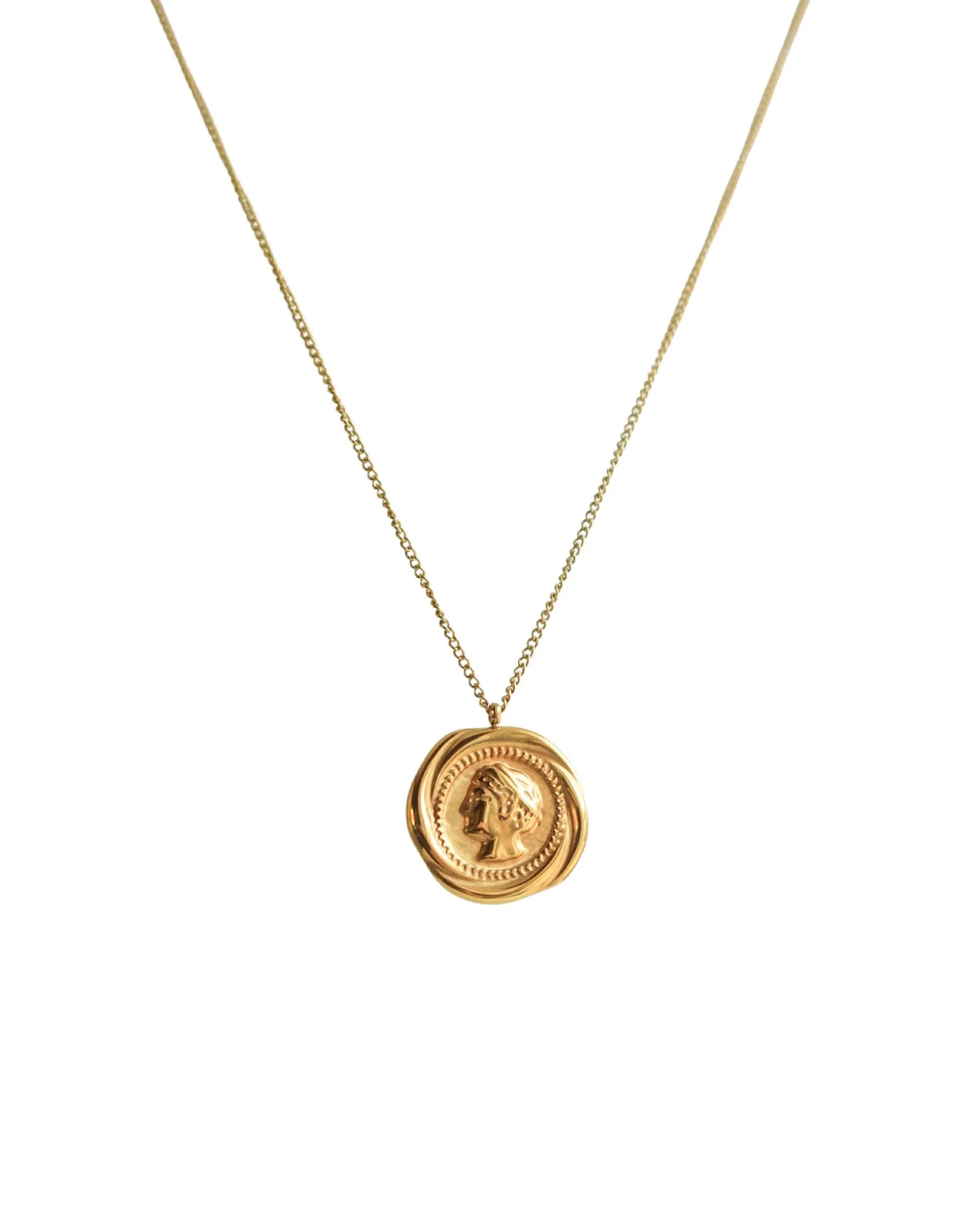 Queen Elizabeth Coin Necklace