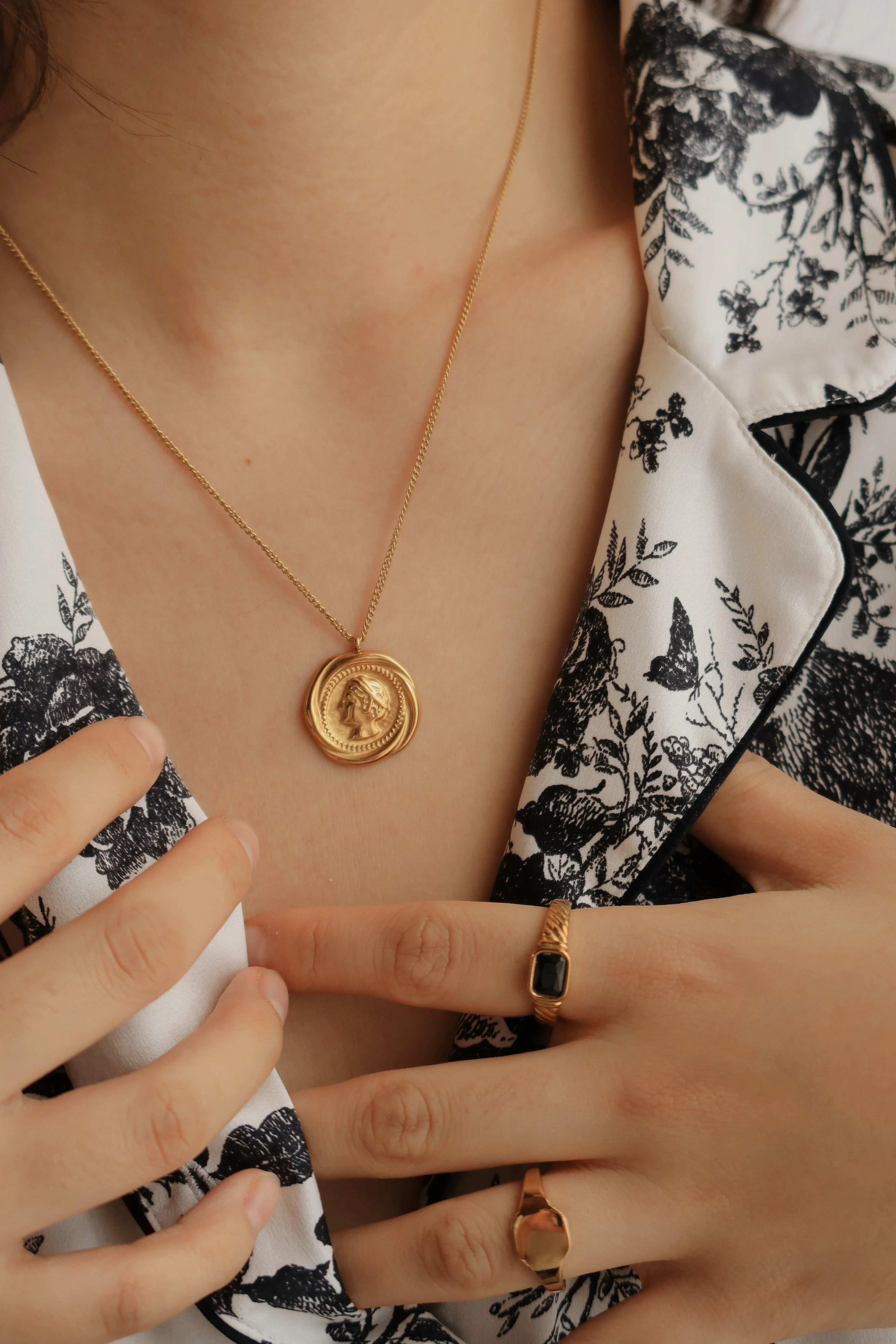 Queen Elizabeth Coin Necklace