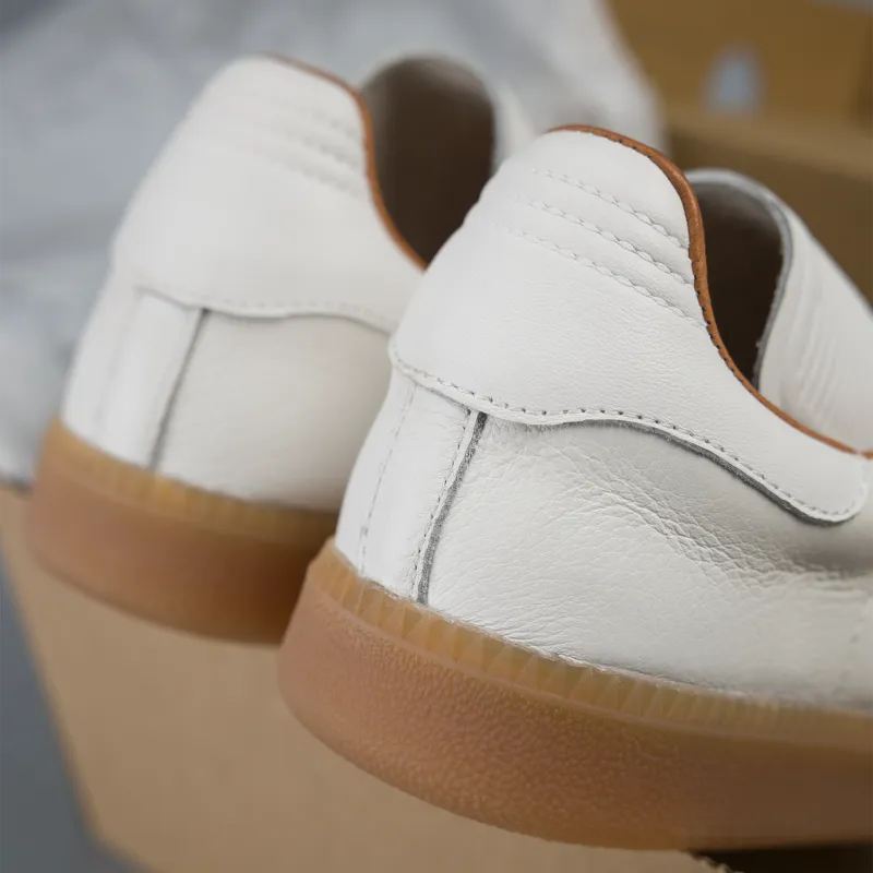 Retro Calfskin German Trainers