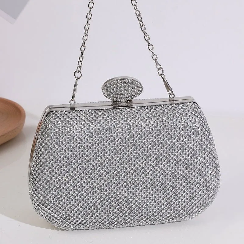 Rhinestone Bright Evening Party Handbags