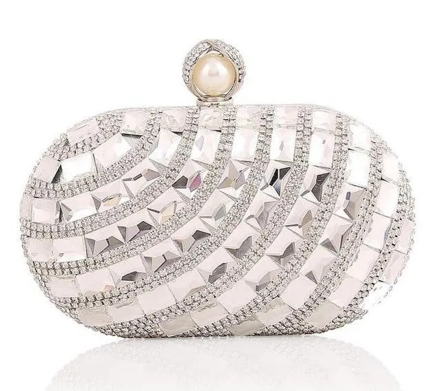 Rhinestone Evening Bag Crystal Clutch