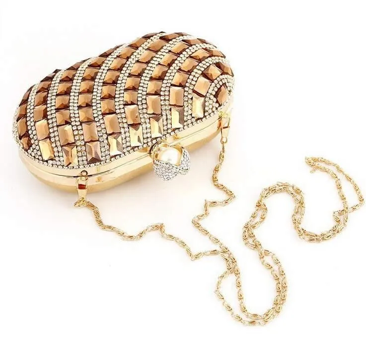 Rhinestone Evening Bag Crystal Clutch