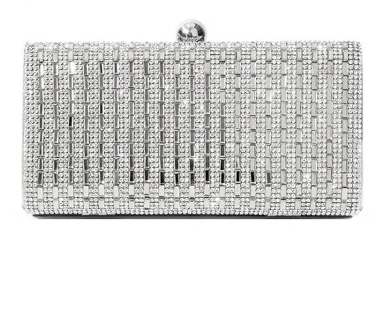 Rhinestone Evening Bags Luxury Wedding Clutches
