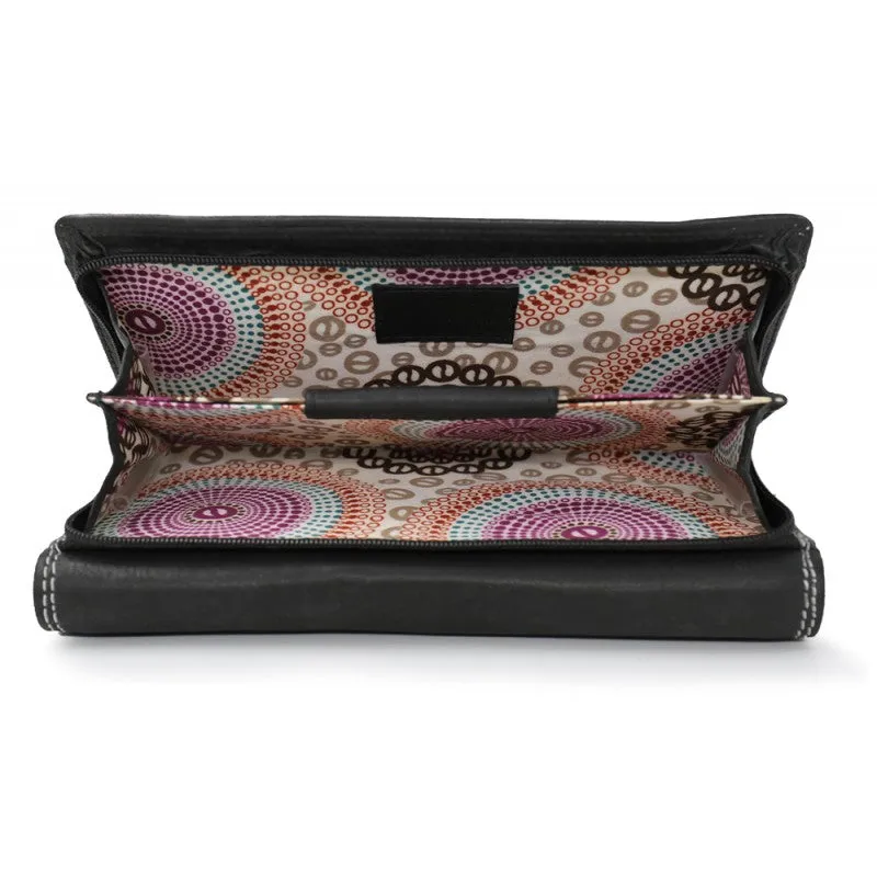 Riccardo Ferrici Leather Wallet ~ Black