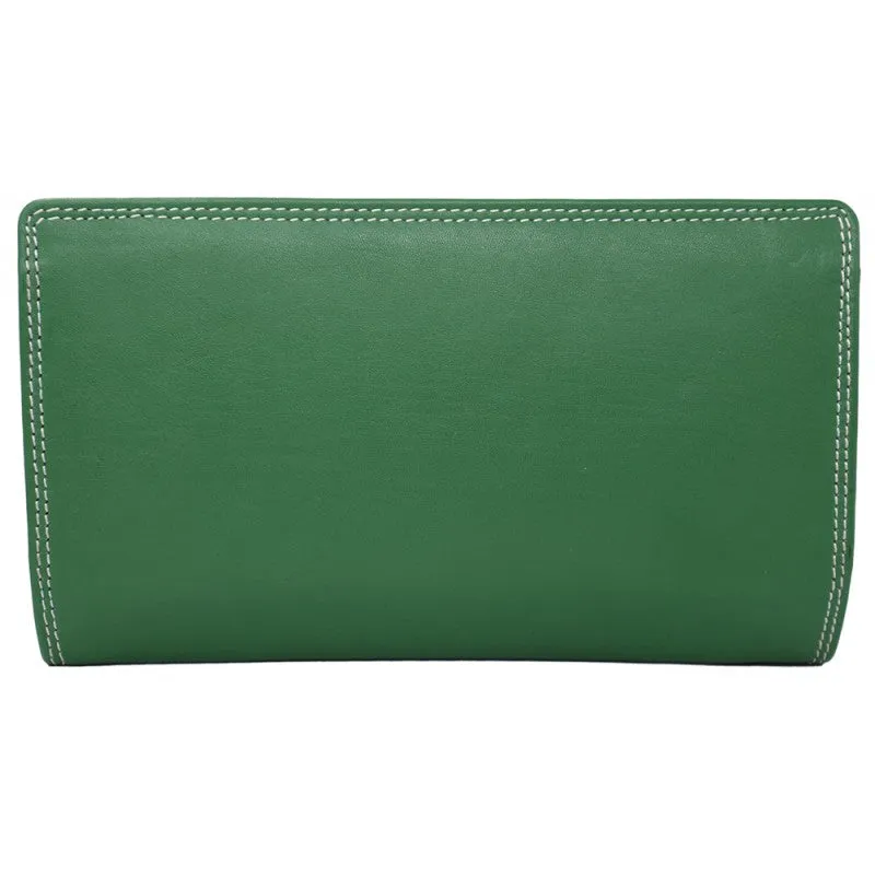Riccardo Ferrici Leather Wallet ~ Green