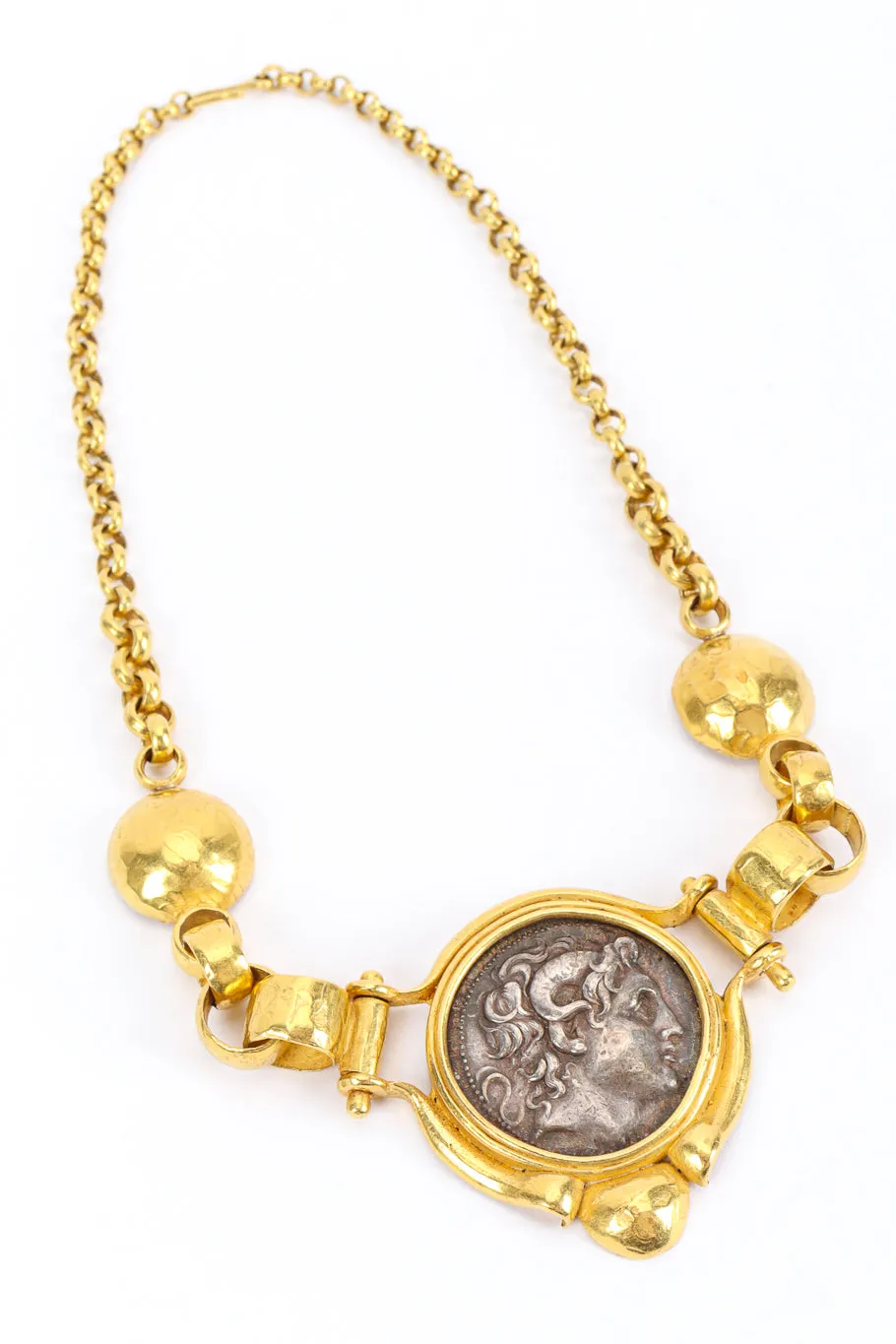 Roman Coin Pendant Necklace