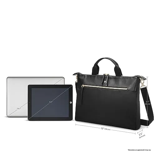 Samsonite Solutions Convertible Slim Brief, Black, One Size