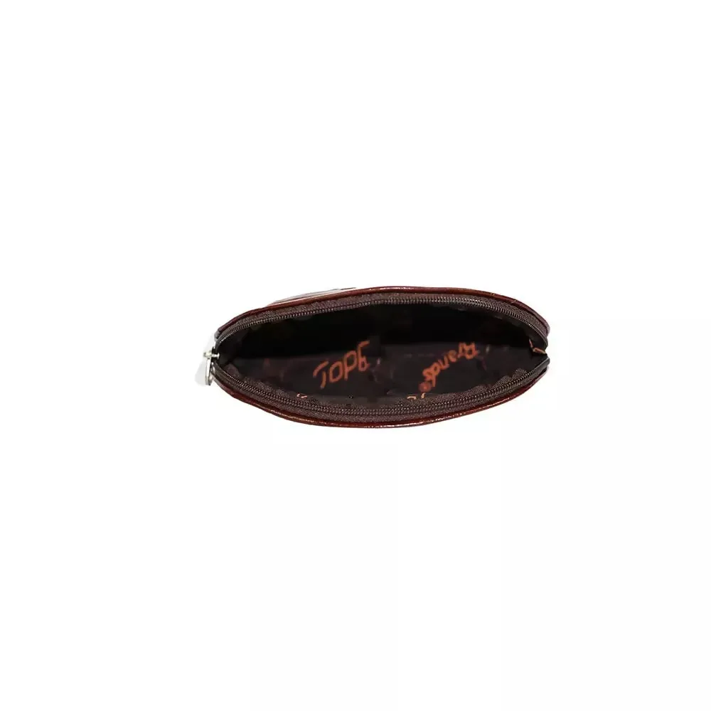Semi Circle Wallet – Small Pure Leather Wallet For Women/Girls.