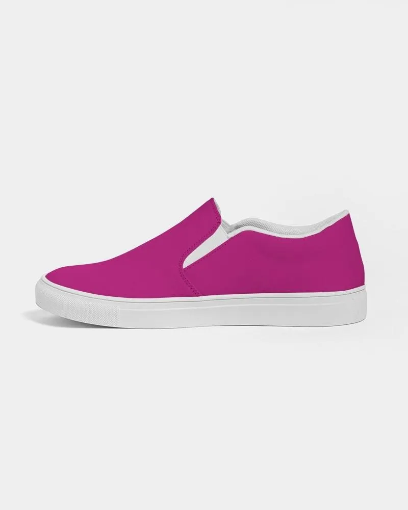 Shaded Magenta Slip-On Canvas Sneakers | Men's | C0M100Y0K30