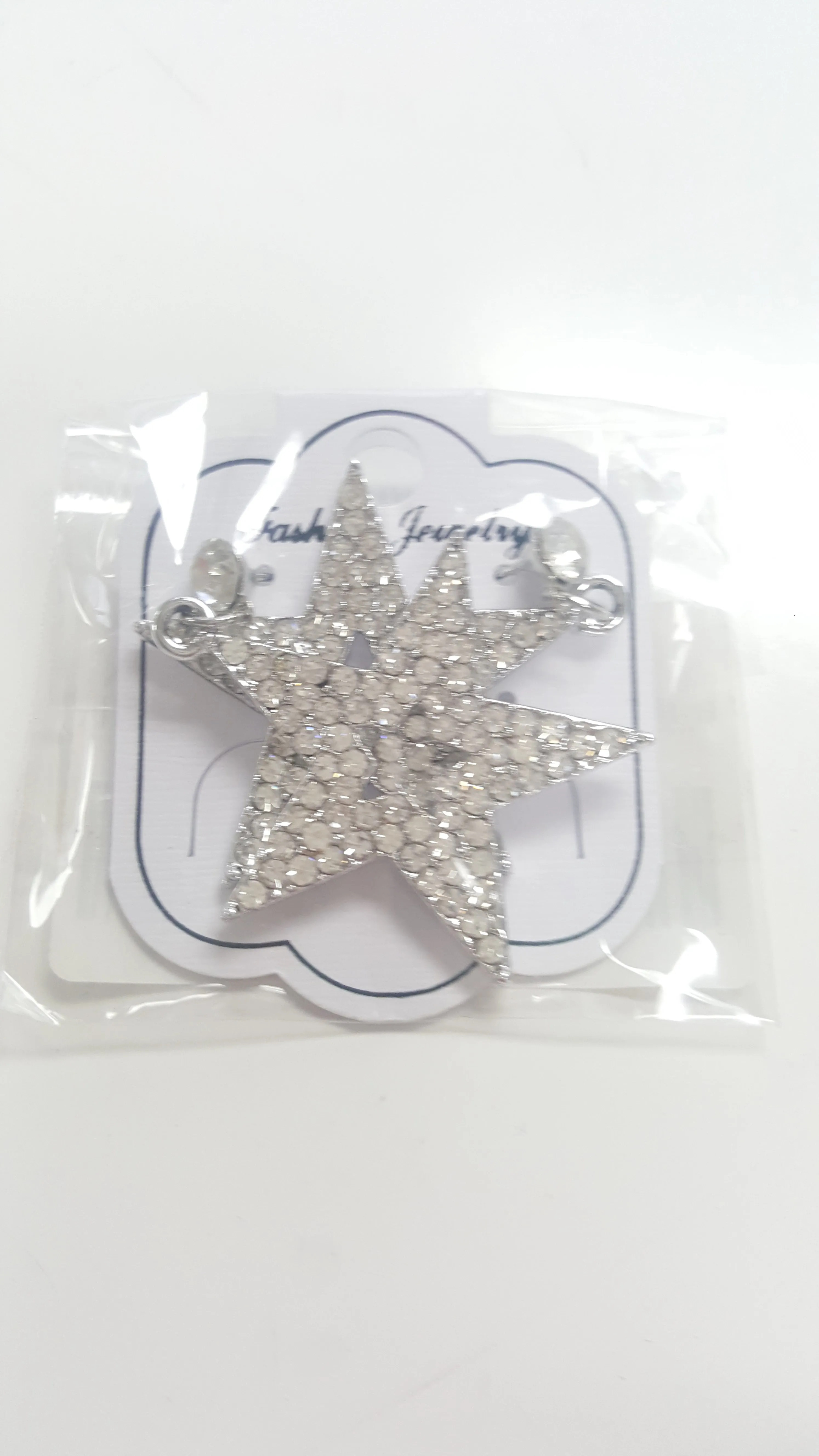 SL-075 Women's CZ Dangle Earrings x 36 pairs - NEW - SMALL LOT