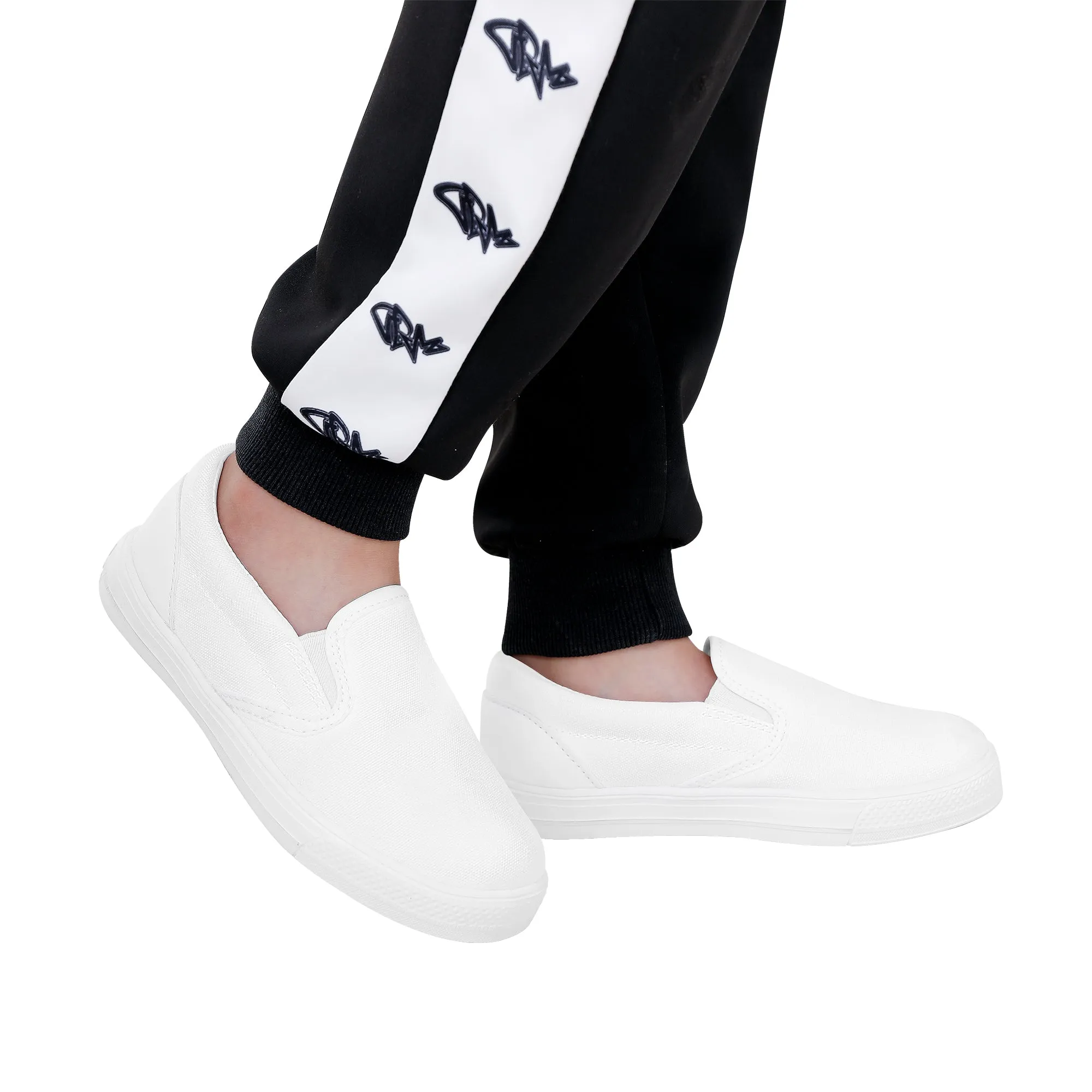 SnowSprint Kids’ Slip-On Sneakers