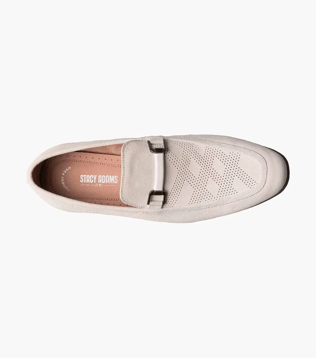 Stacy Adams Wydell Moc Toe Bit Slip-on Shoes