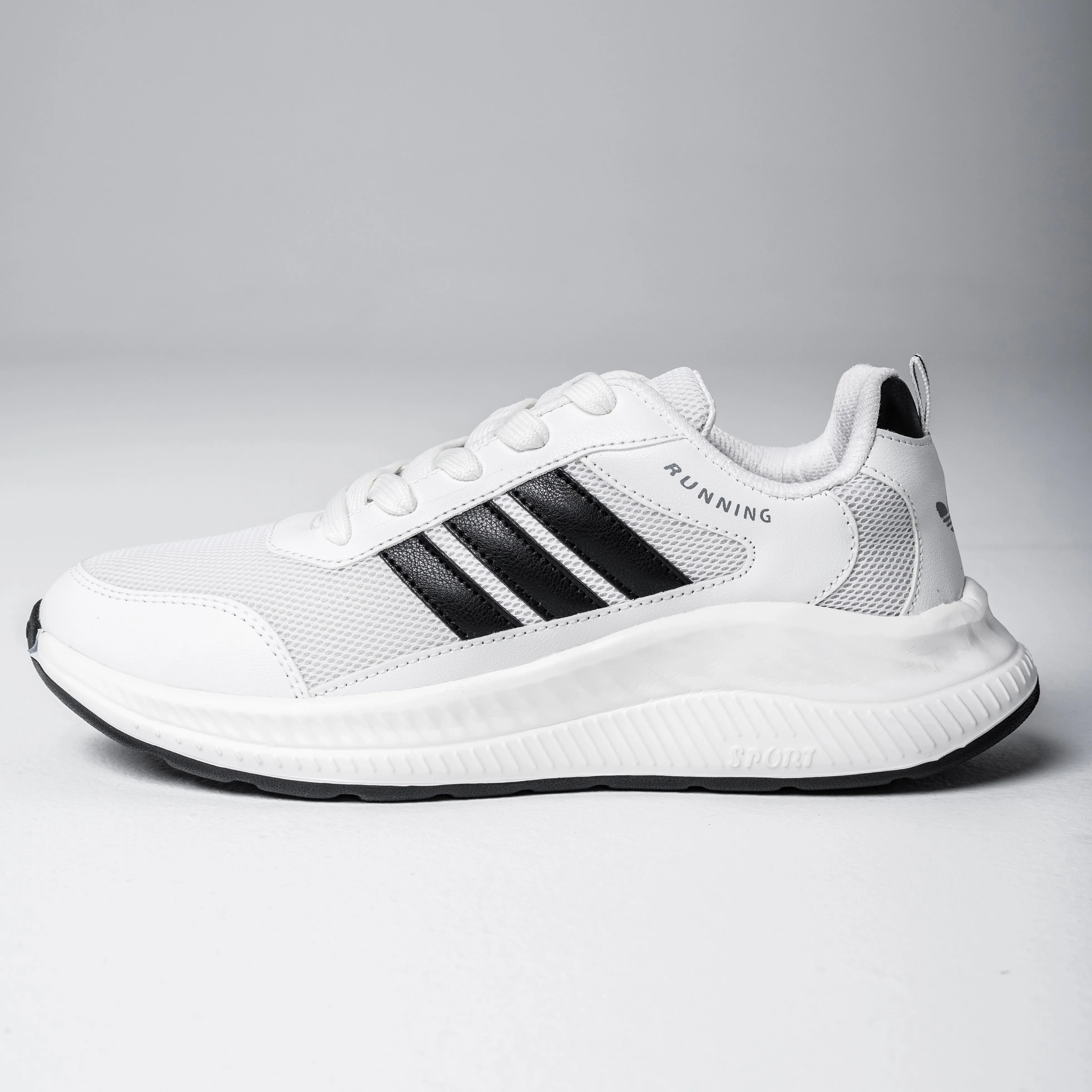 StrideMax men Running Shoes | White