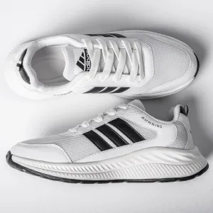 StrideMax men Running Shoes | White