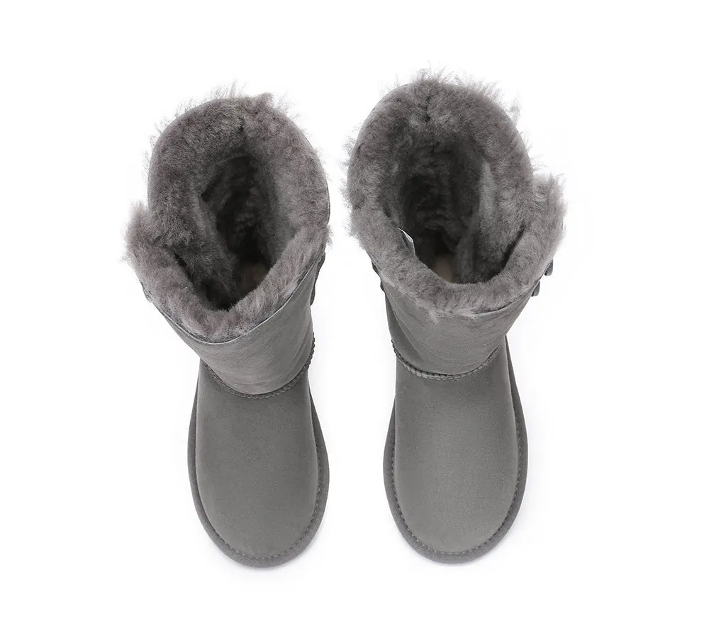 Tall Button Boots