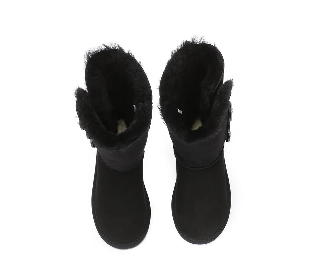 Tall Button Boots
