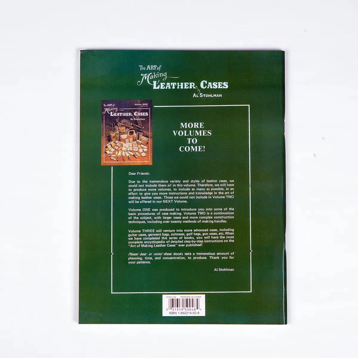 The Art of Making Leather Cases by Al Stohlman Volume Two