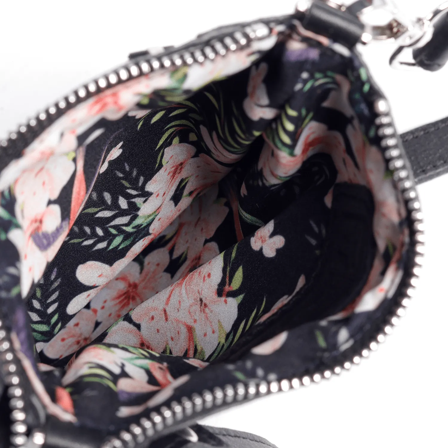 The Boomerang Cowhide Crossbody Phone Bag