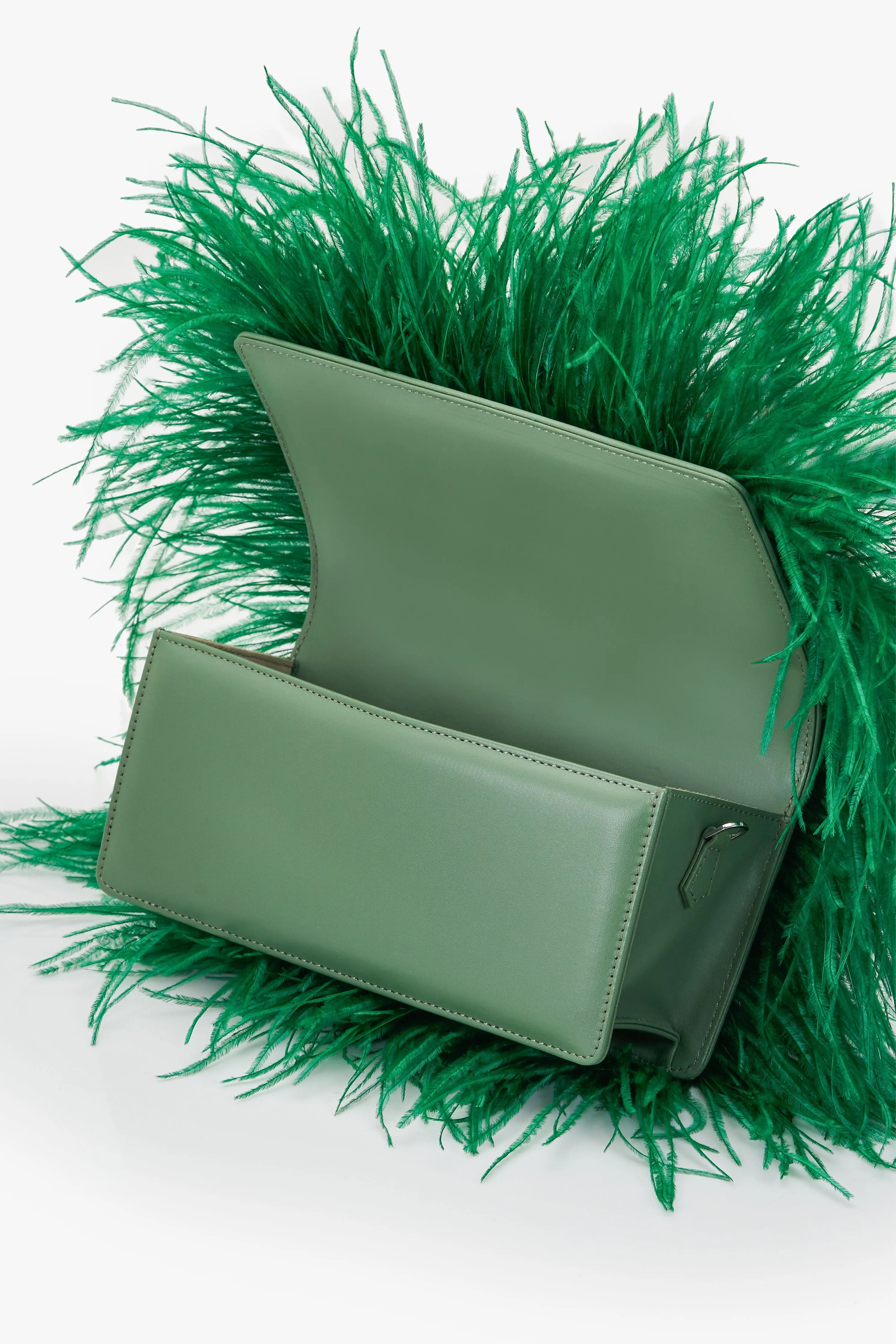 The Scarlet Amazon Green Midi Bag