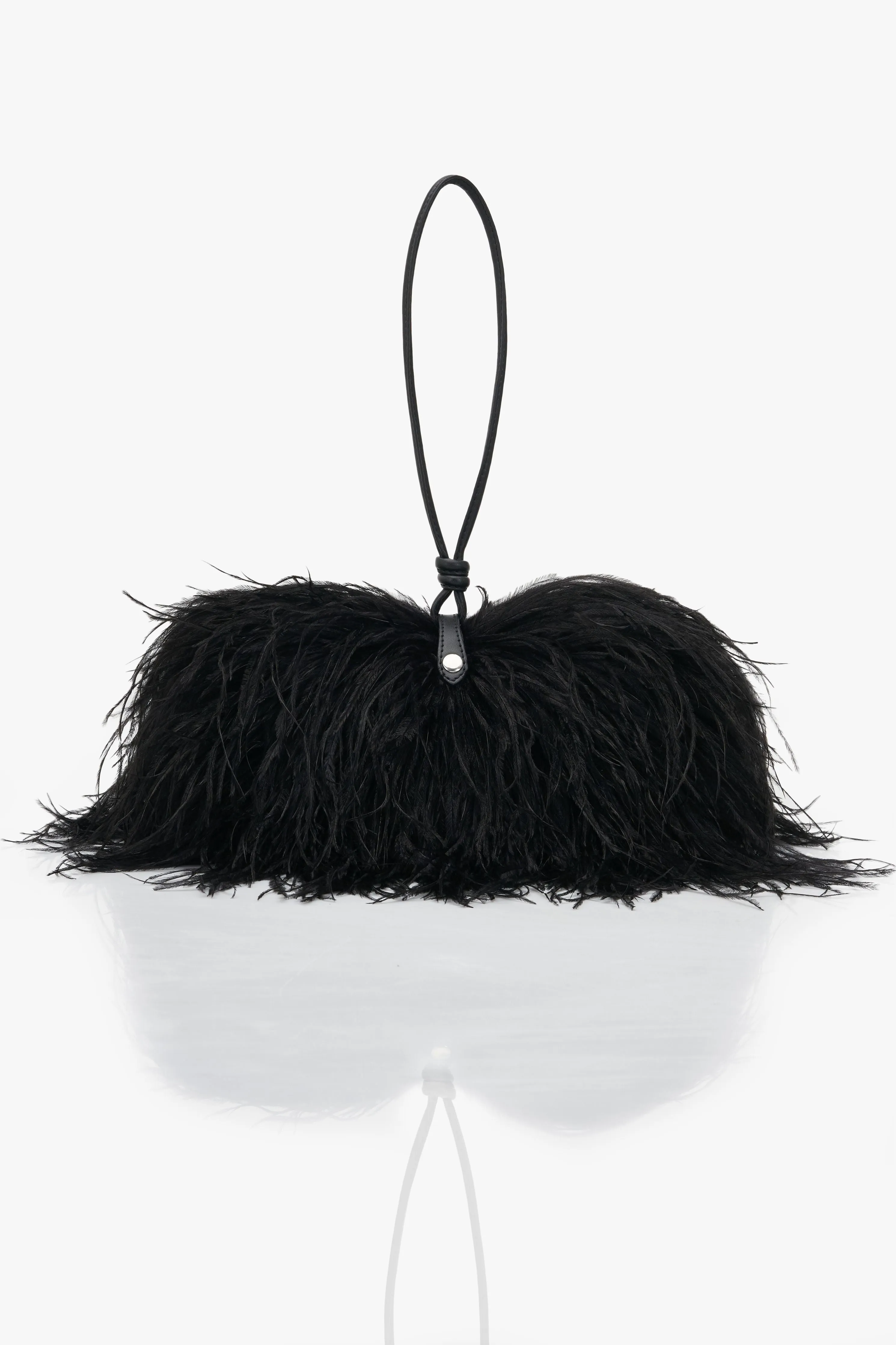 The Scarlet Caviar Black Midi Bag