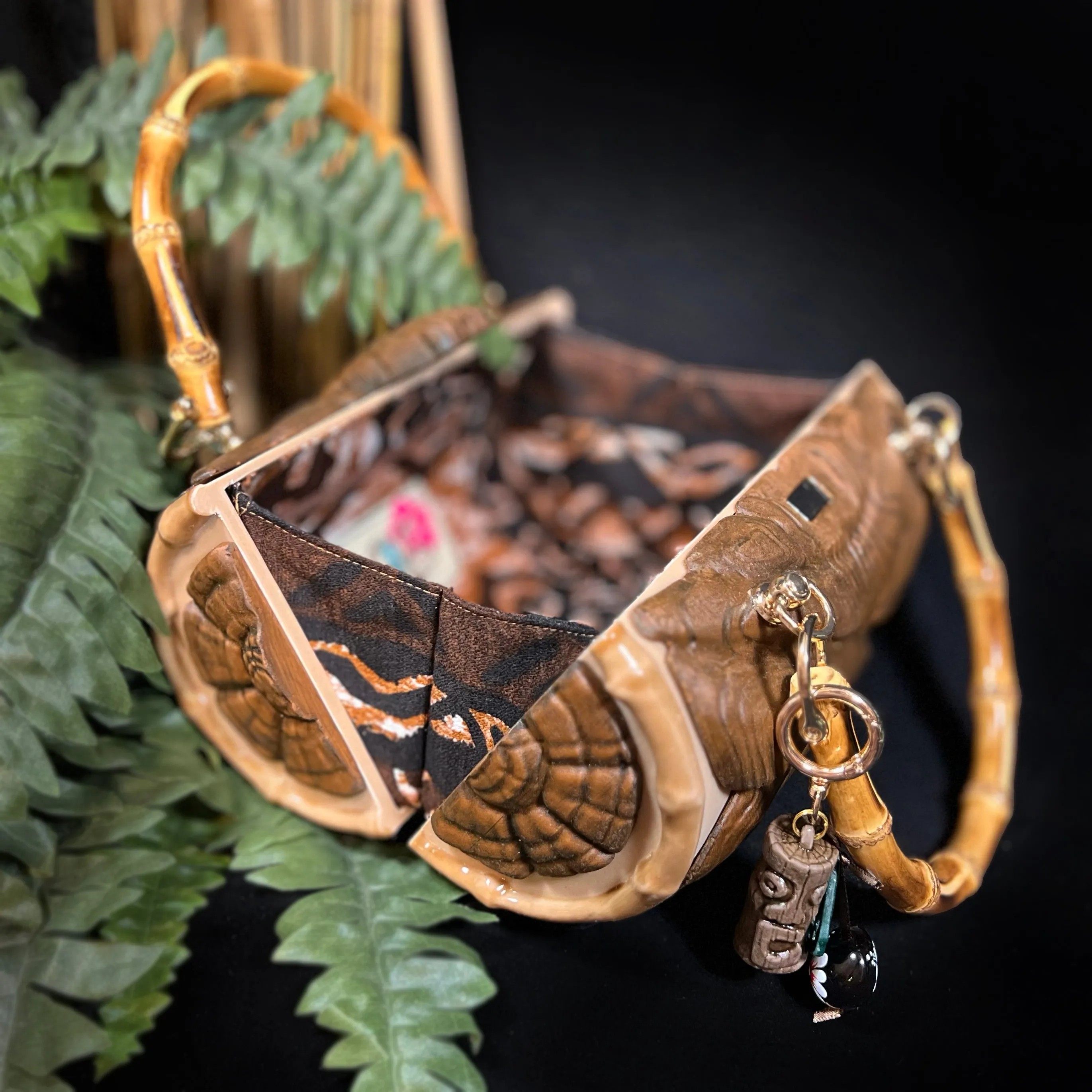 TIKI BARREL BAG - 50's Inspired Barrel Bag