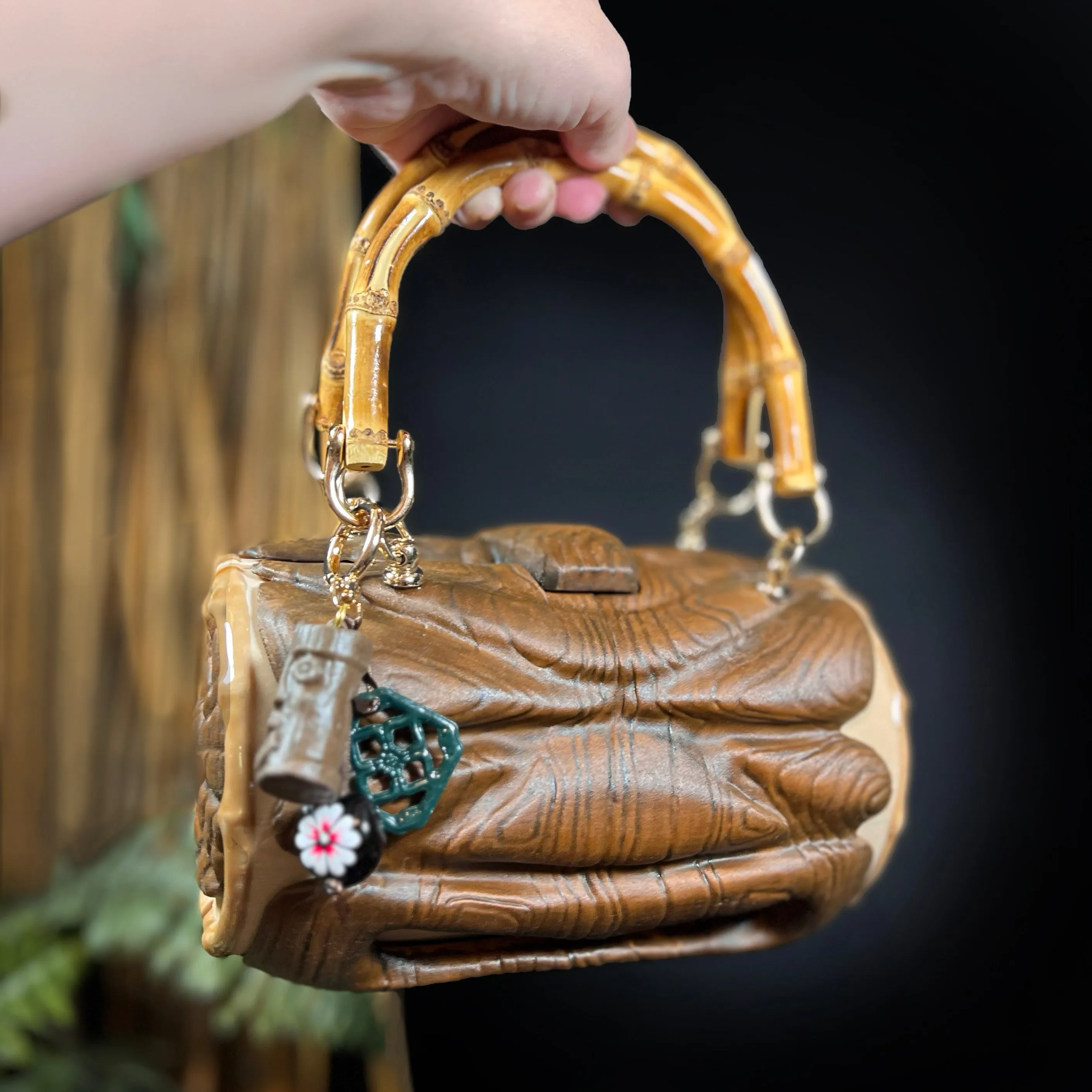 TIKI BARREL BAG - 50's Inspired Barrel Bag