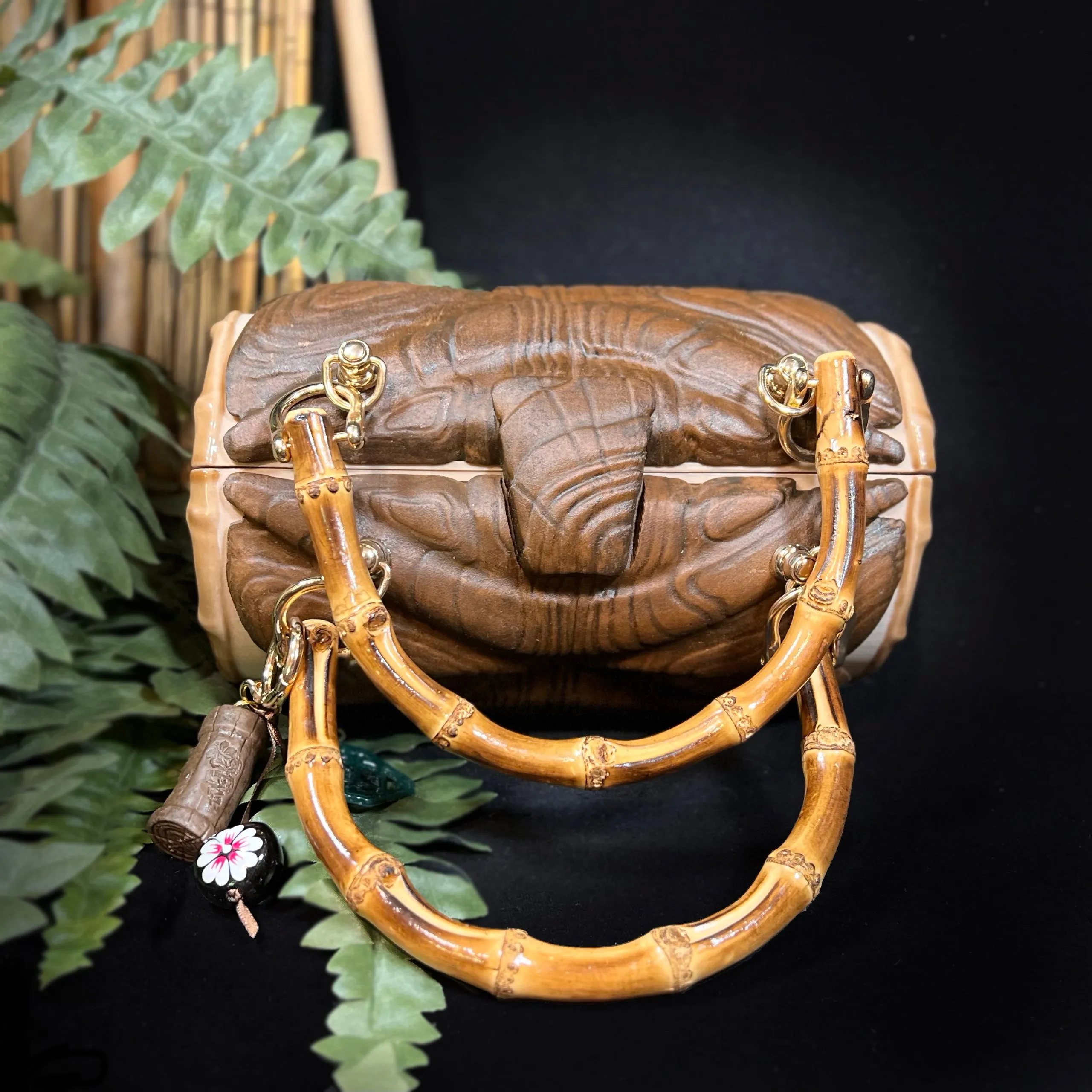 TIKI BARREL BAG - 50's Inspired Barrel Bag