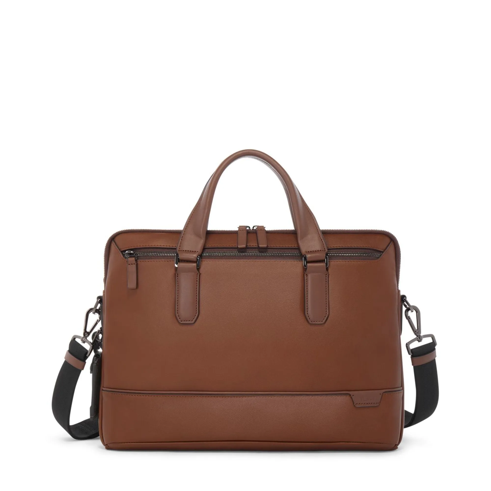 Tumi Harrison Sycamore Slim Briefcase - Cognac
