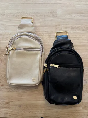 Vegan Leather Medium Crossbody