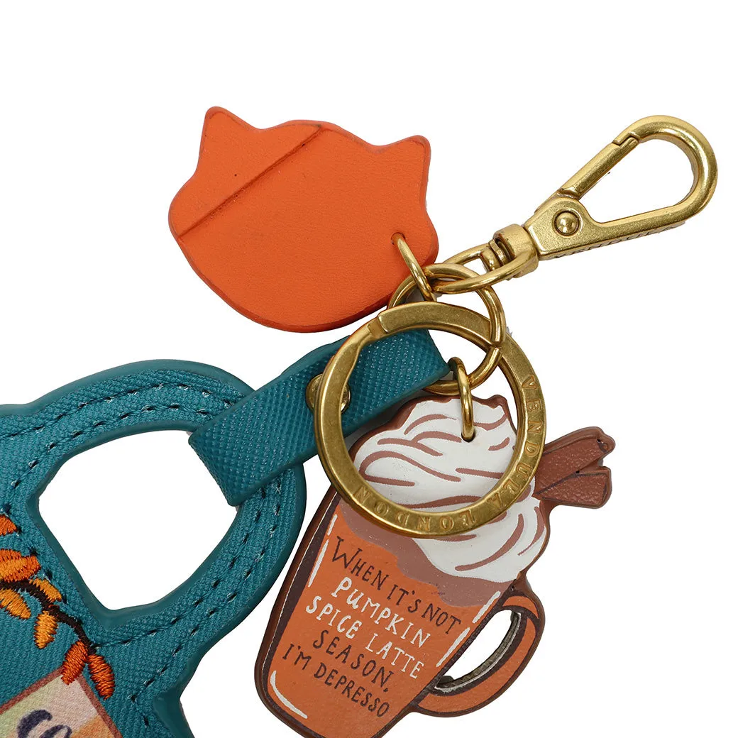 Vendula London - Sugar and Spice Coffee Shop Key Charm