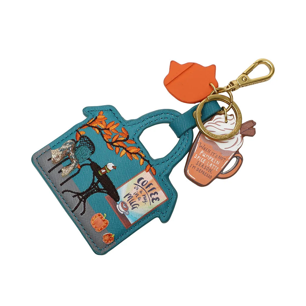 Vendula London - Sugar and Spice Coffee Shop Key Charm