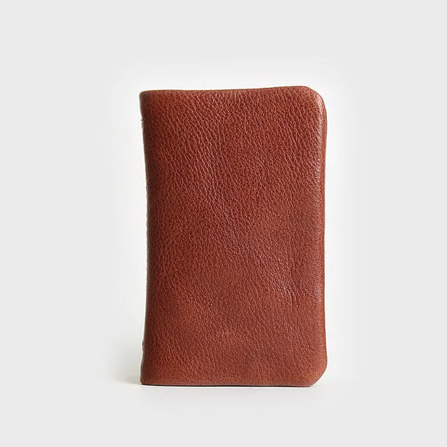 Vintage Handmade Short Zipper Coin Wallet