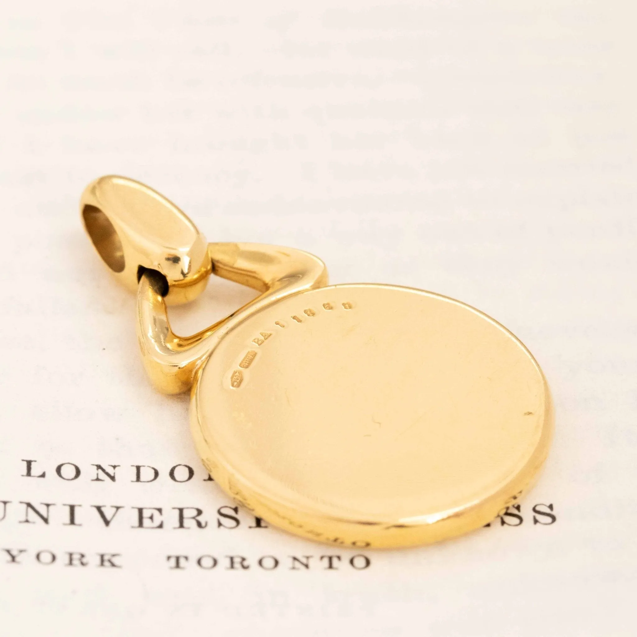 Vintage Sagittarius Zodiac Pendant by Bvlgari