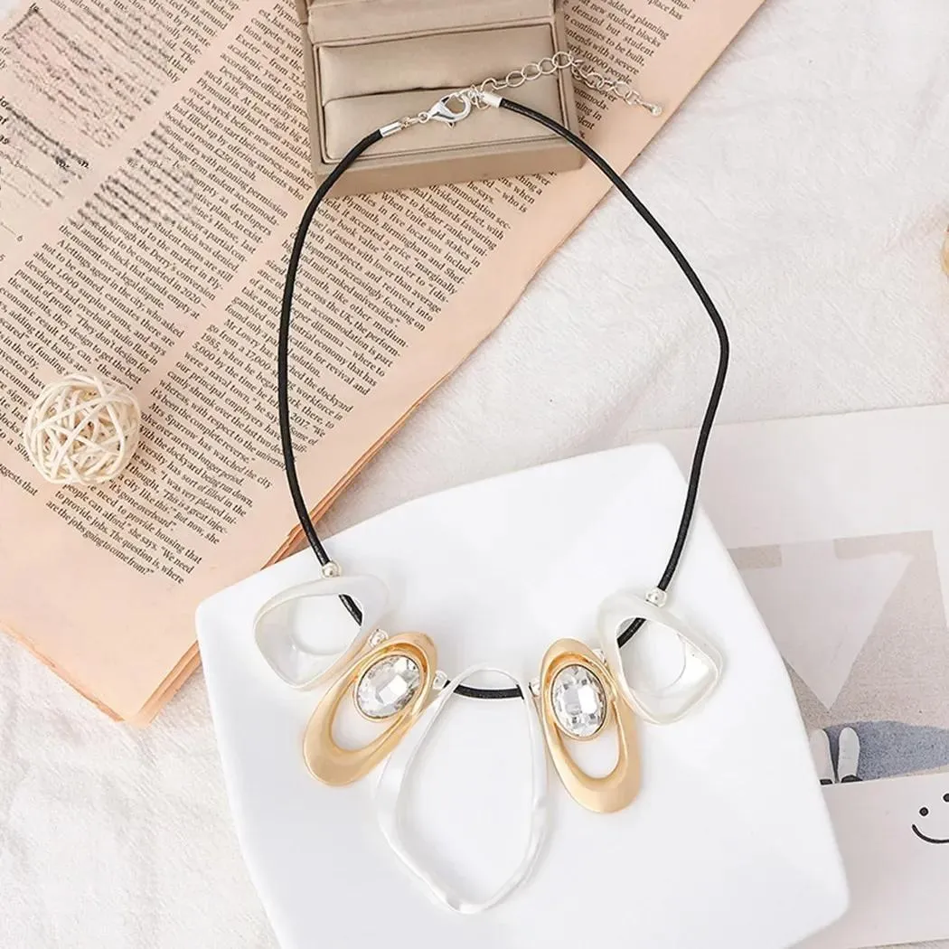 Vintage Statement Collares Necklace Suspension Pendants for Women