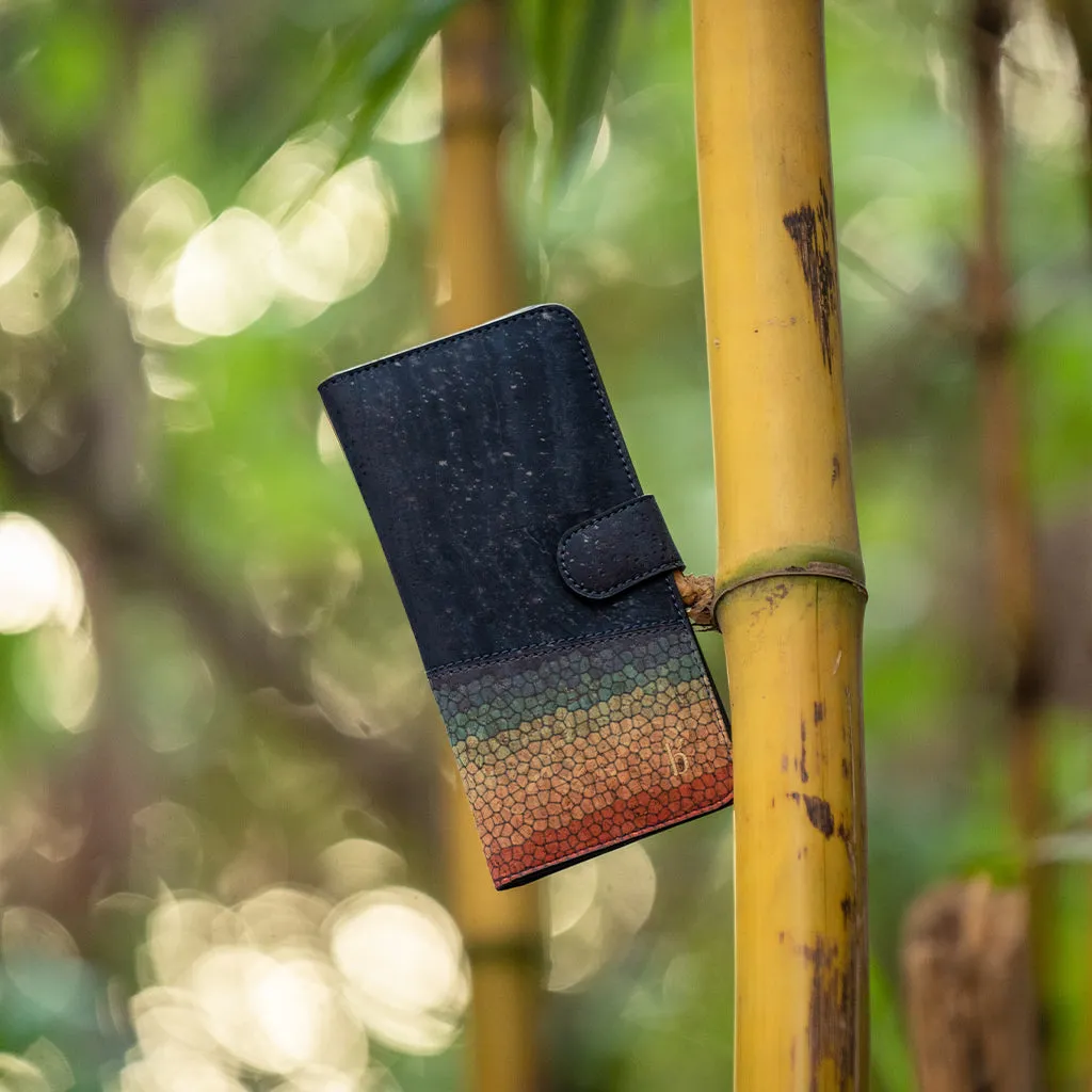 Virya Printed Cork Slimfold Wallet