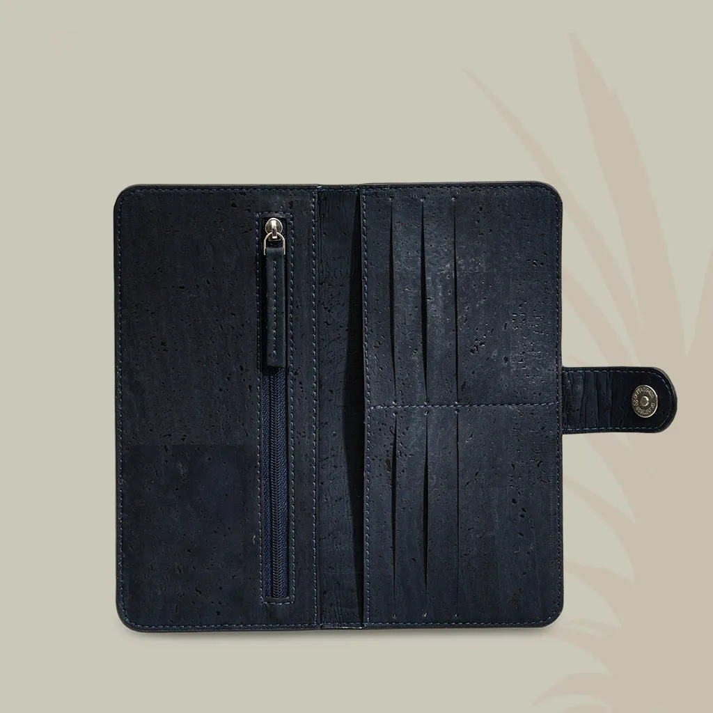 Virya Printed Cork Slimfold Wallet