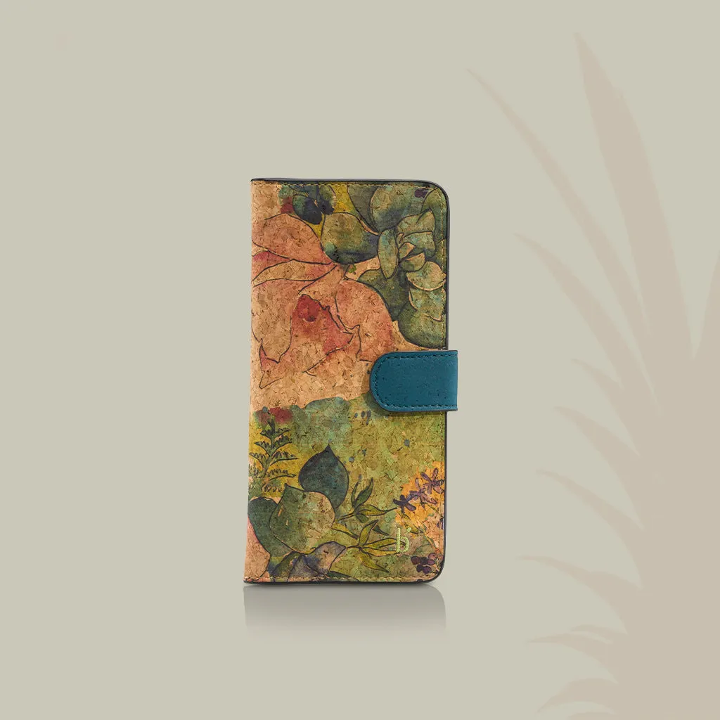 Virya Printed Cork Slimfold Wallet