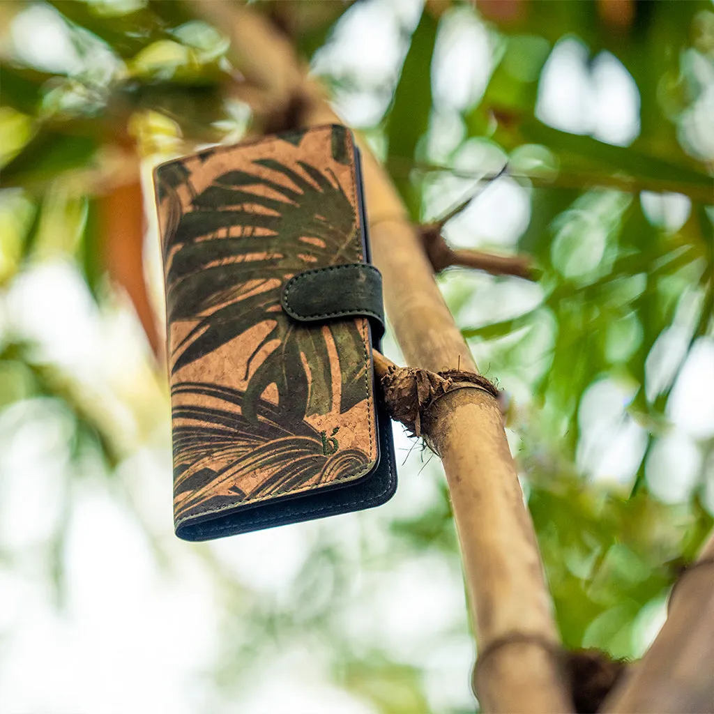 Virya Printed Cork Slimfold Wallet