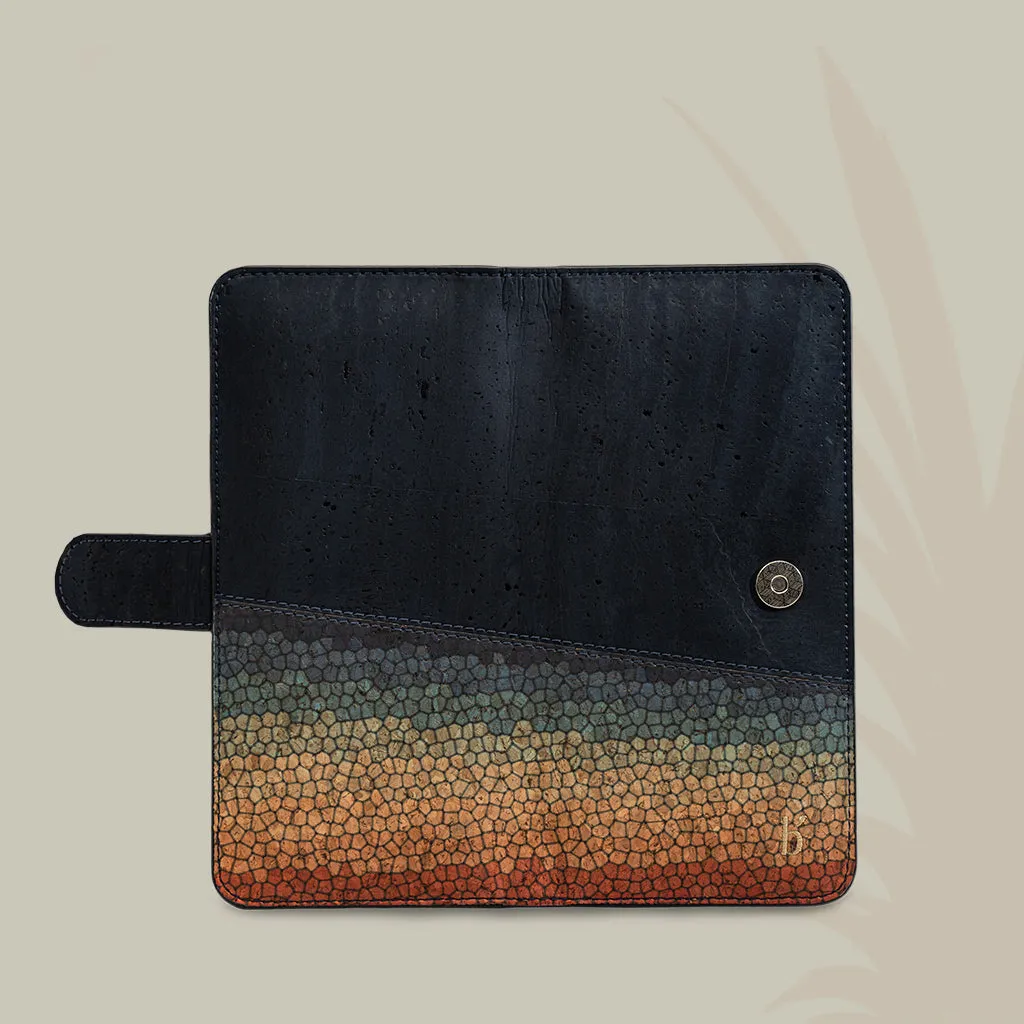 Virya Printed Cork Slimfold Wallet
