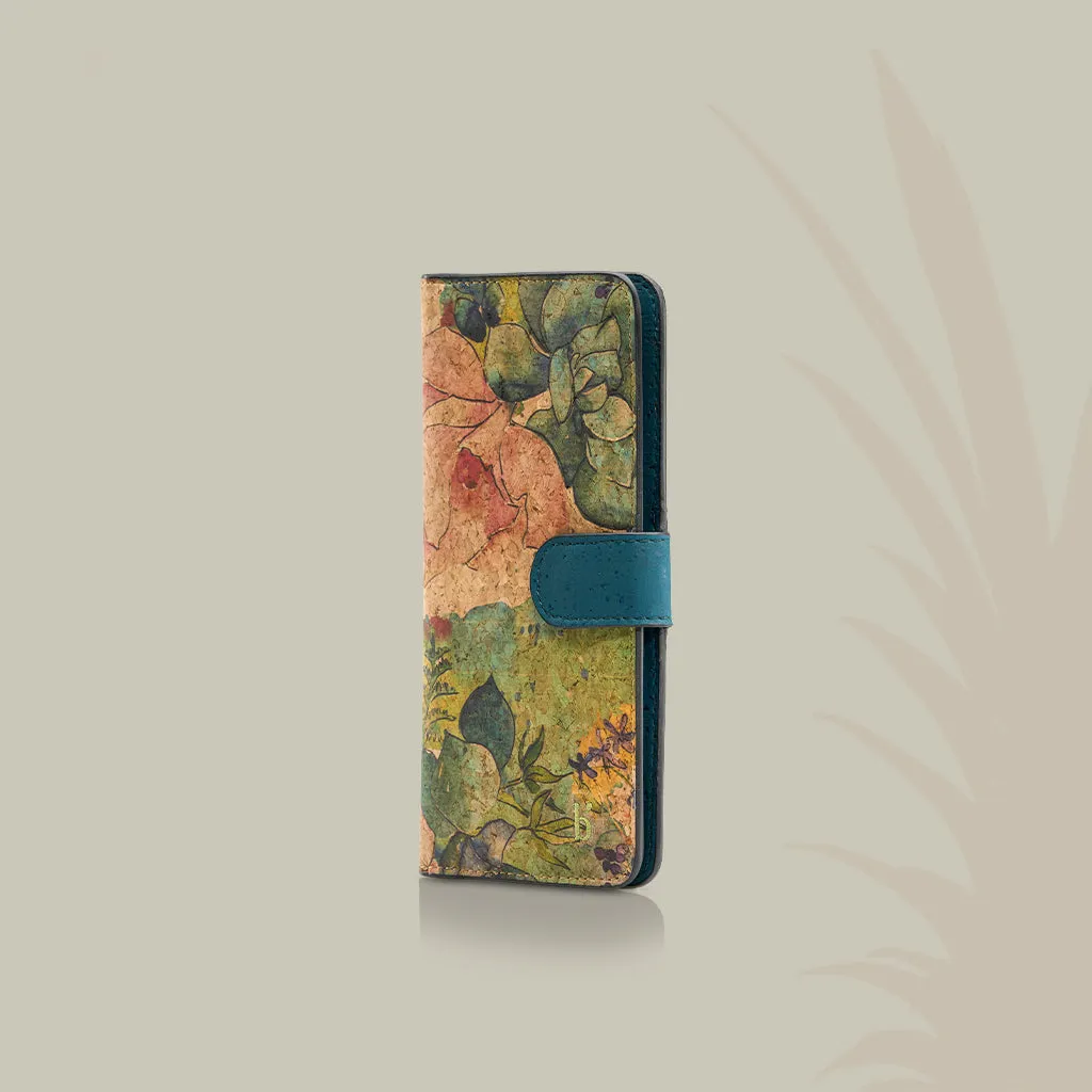 Virya Printed Cork Slimfold Wallet