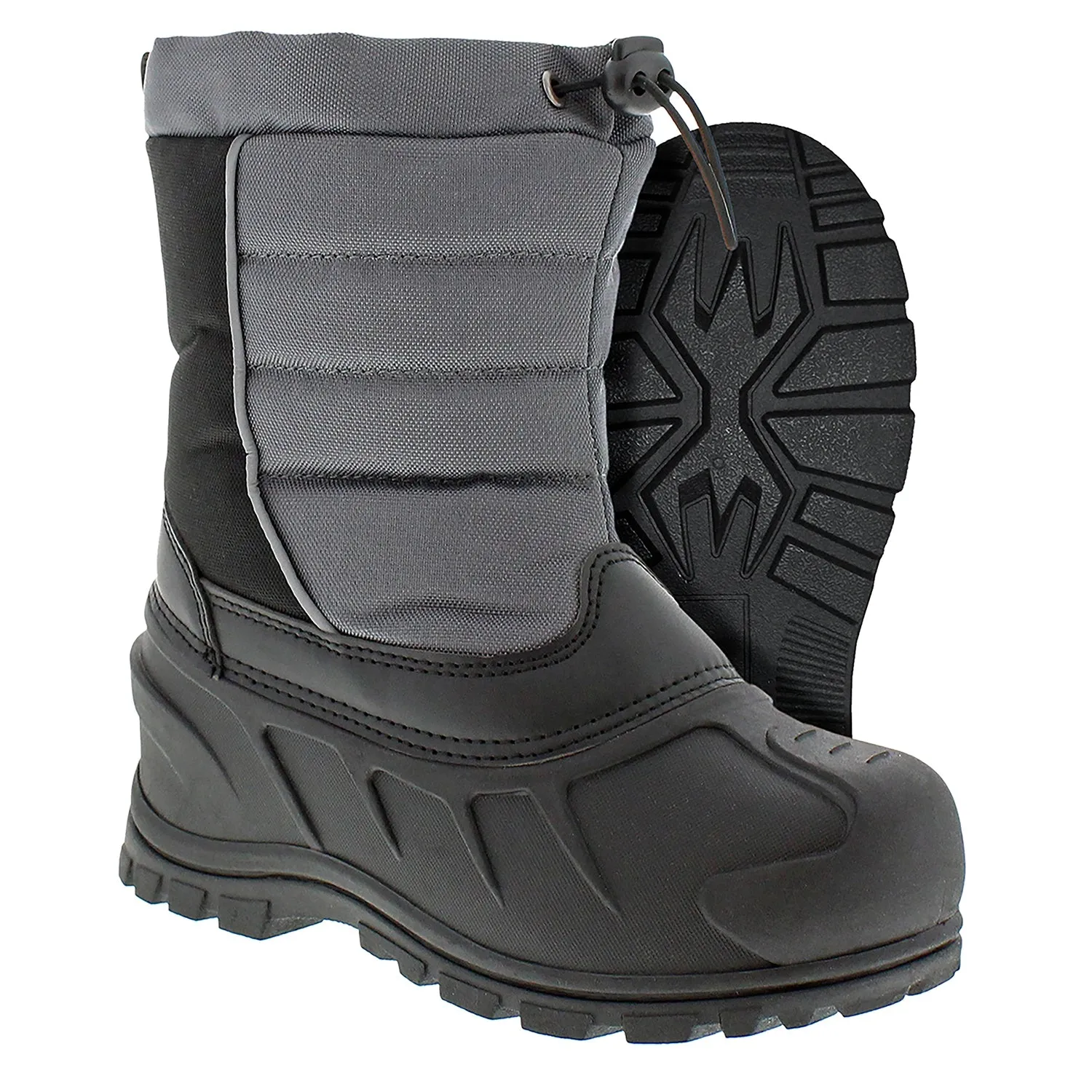 WINTER BOOT KIDS SNOWDRFT BLK SZ3