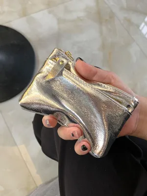 Women's Mini Cute Leather Zipper Multifunctional Coin Purses
